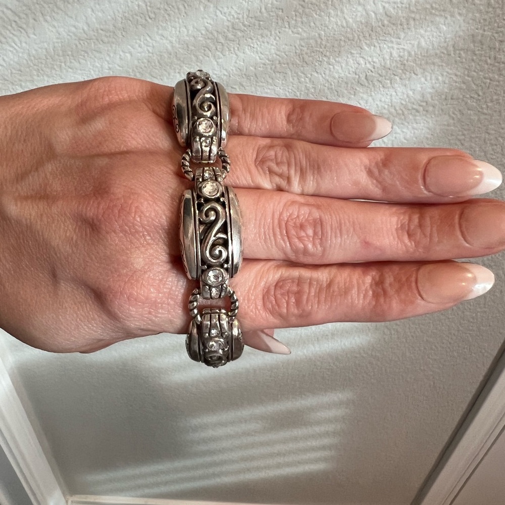 Brighton filigree and crystal bracelet